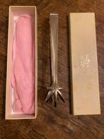 Verzilverde petit fourre tang in juweliersdoosje, nieuwstaat, Ophalen of Verzenden