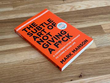 NIEUW | The subtle art of not giving a fuck - Mark Manson beschikbaar voor biedingen