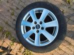 4 nette volvo velgen met band, 205/55 R16 91H, Auto-onderdelen, Banden en Velgen, Gebruikt, 16 inch, Banden en Velgen, Personenwagen