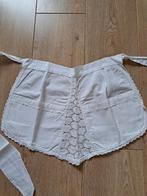 Prachtig Oud Serveerster Schortje net Oud Kant, Ophalen of Verzenden