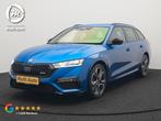 Skoda Octavia Combi 1.4 TSI RS iV Business Plug In Hybrid 24, Auto's, Stof, Gebruikt, Zwart, 4 cilinders