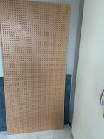 Hardboard met gaatjes 2x, Huis en Inrichting, Slaapkamer | Bedden, Ophalen, Eenpersoons, Nieuw, 190 cm of minder