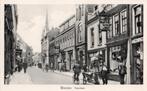Woerden, Voorstraat met winkels. 3754, Verzenden, 1920 tot 1940, Ongelopen, Utrecht