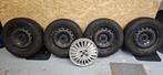 Winterbanden set Fiat Grand Punto / EVO, Auto-onderdelen, Banden en Velgen, Ophalen, Gebruikt, 15 inch, Band(en)