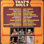 Soul L.P. (1973) THAT's SOUL volume 9, 1960 tot 1980, Gebruikt, Ophalen of Verzenden, 12 inch