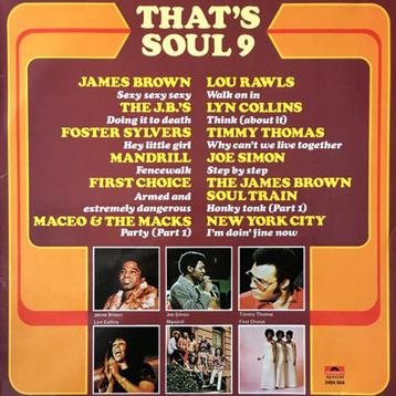 Soul L.P. (1973) THAT's SOUL volume 9 beschikbaar voor biedingen