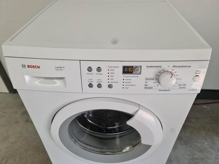 Bosch washing machine 8kg A+, Witgoed en Apparatuur, Wasmachines, Gebruikt, Voorlader, 6 tot 8 kg, 85 tot 90 cm, 1200 tot 1600 toeren