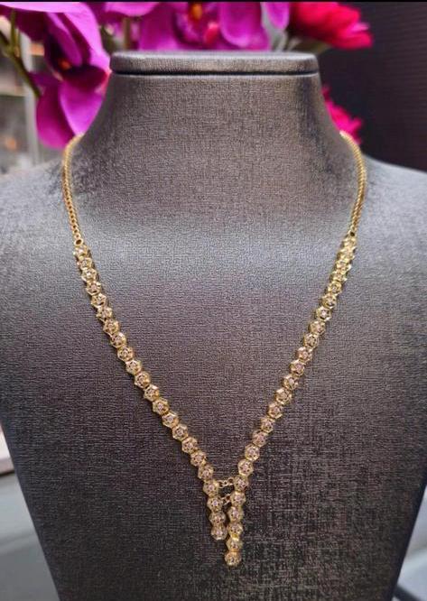 14k Gouden Collier | 15,5 gram, Sieraden, Tassen en Uiterlijk, Kettingen, Goud, Goud, Met edelsteen, Ophalen of Verzenden