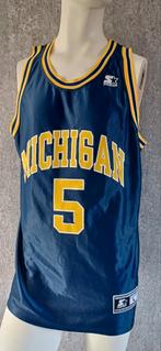 Vintage Starter Michigan player Basketbal shirt L Origineel, Sport en Fitness, Basketbal, Zo goed als nieuw, Kleding, Verzenden