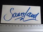 ruit sticker sauerland logo, Verzamelen, Verzenden, Zo goed als nieuw, Overige typen