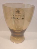DELAMOTTE CHAMPAGNE ACRYL GEEL LUCITE HELDERE KOELER IJSEMME, Kunststof, Verzenden, Zo goed als nieuw, Minder dan 5 flessen