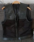 Motor hesje, motor-gilet, motor vest, leder maat L, Motoren, Kleding | Motorkleding, Ophalen of Verzenden, Tweedehands, Overige typen