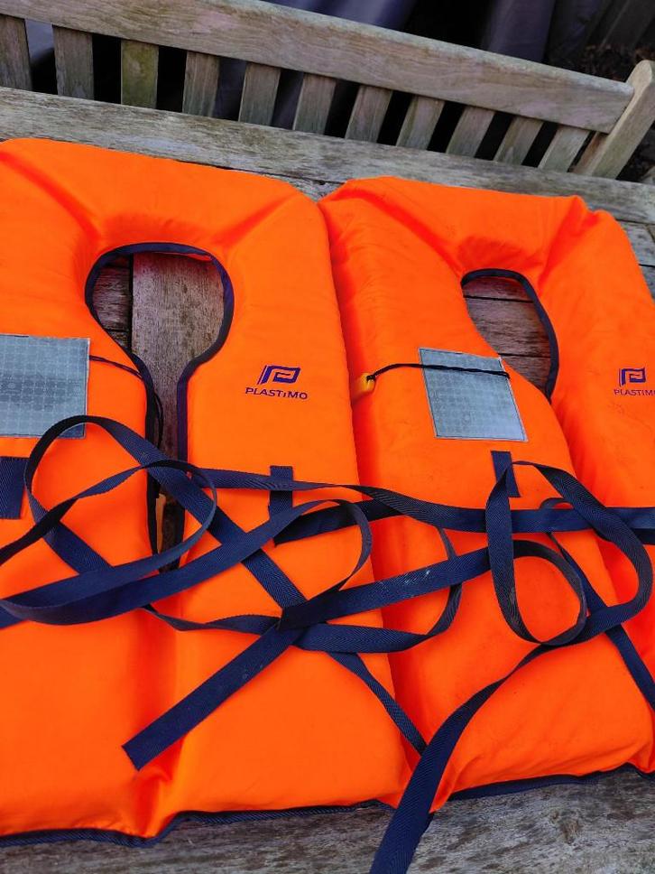 Reddingsvesten 2 stuks 50/70 kg en 1 stuks 15/20 kg, Watersport en Boten, Watersportkleding, Gebruikt, Reddingsvest of Zwemvest