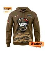 Hello Kitty Edmonton Oilers NHL Veterans Day hoodie maat, Kleding | Heren, Ophalen of Verzenden, Nieuw, Maat 48/50 (M), Groen