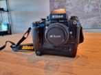 Nikon F4 met MB-23 battery pack, Audio, Tv en Foto, Fotocamera's Analoog, Ophalen of Verzenden, Zo goed als nieuw, Spiegelreflex