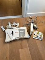 Nintendo Wii met accessoires en games, Spelcomputers en Games, Gebruikt, Eén computer, Ophalen of Verzenden, 3 spelers of meer