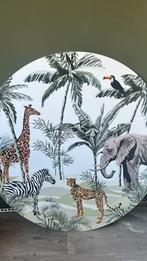 Wanddecoratie met Jungle Dieren, Ophalen of Verzenden, Gebruikt, Wanddecoratie