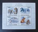 Comoren 2009 Pinguin Orka Vogel Michel 2712-2715 postfris, Verzenden, Postfris, Dier of Natuur