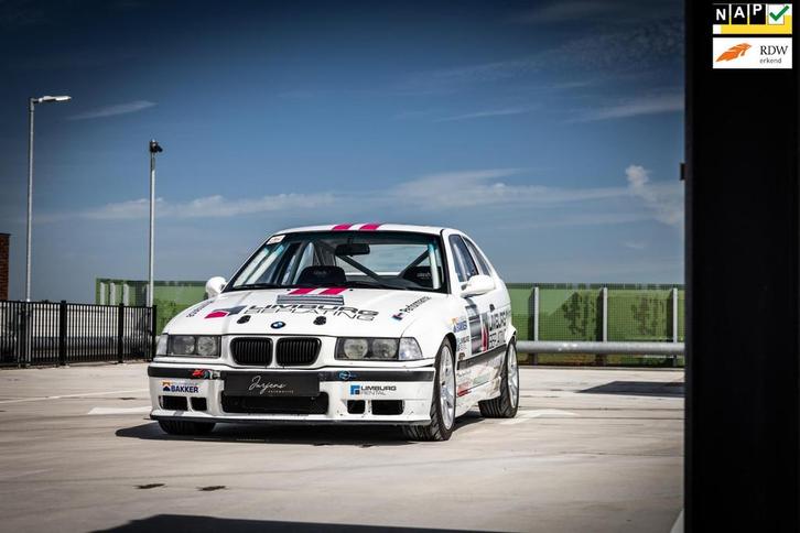 BMW 3-serie Compact M3 3.2 S52 (>321pk) - RACEAUTO | TRACK D, Auto's, BMW, Bedrijf, Te koop, 3-Serie, Benzine, Euro 2, Hatchback