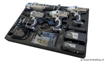 Online Veiling: Stahltech 19PCS powertools set beschikbaar voor biedingen
