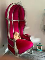 Troon fauteuil barokstijl, in zeer goede staat, Huis en Inrichting, Fauteuils, Ophalen, Zo goed als nieuw, 75 tot 100 cm, 50 tot 75 cm