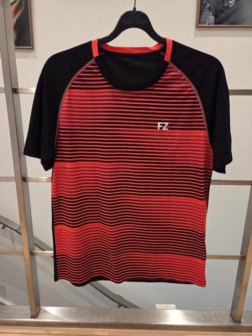 Forza sportshirt maat M, Kleding | Heren, Sportkleding, Zo goed als nieuw, Racketsport, Maat 48/50 (M), Rood, Ophalen of Verzenden