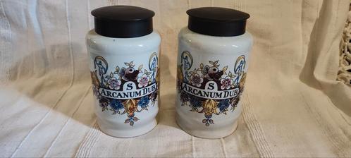 GKB Delft Porseleinen Potten met Deksel - Handgeschilderd, Antiek en Kunst, Antiek | Porselein, Ophalen