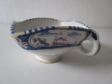 Vuurtest, oud, Delfts blauw, Makkum ? beschikbaar voor biedingen