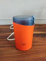 Vintage Krups 75 Koffiemolen - Oranje, Ophalen of Verzenden, Gebruikt, Overige materialen, Pot, Bus of Blik