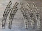 Fleischmann Profi rails, wissels 6142 (L en/of R) 5 eur pst., Hobby en Vrije tijd, Gebruikt, Gelijkstroom, Fleischmann, Rails
