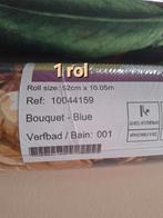 Blauw Bouquet Behang - Nieuw in verpakking, Ophalen of Verzenden