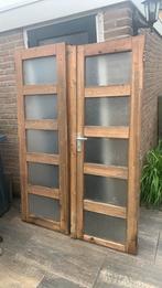 Tuinhuis deuren., Ophalen, Gebruikt, 80 tot 100 cm, Buitendeur