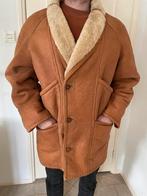 Hollies duffeljassen maat 50 met lamswol, Maat 52/54 (L), Bruin, Ophalen of Verzenden, Zo goed als nieuw