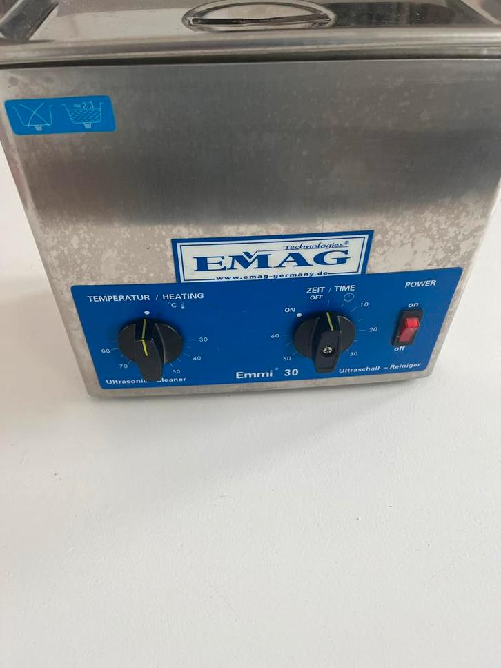Emag Emmi 30 Ultrasoon Reiniger - Duits Topmerk!, Motoren, Accessoires | Onderhoudsmiddelen, Ophalen of Verzenden