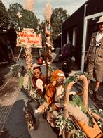 Safari feest gezin - kostuum, Ophalen, Zo goed als nieuw, Versiering, Carnaval