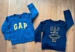 GAP Kids sweater 2x trui 5 jr | mt 110-116 donkerblauw blauw, GAP, Trui of Vest, Jongen of Meisje, Gebruikt