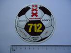 sticker oud AJAX 1987 Amsterdam 712 Porto Torino Kiev Dinamo, Verzamelen, Verzenden, Zo goed als nieuw, Bedrijf of Vereniging
