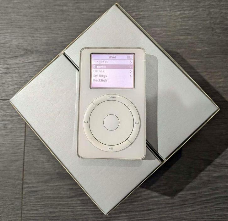 Apple iPod 5GB, 1e generatie, compleet & werkend, Audio, Tv en Foto, Mp3-spelers | Apple iPod, Gebruikt, Classic, 2 tot 10 GB