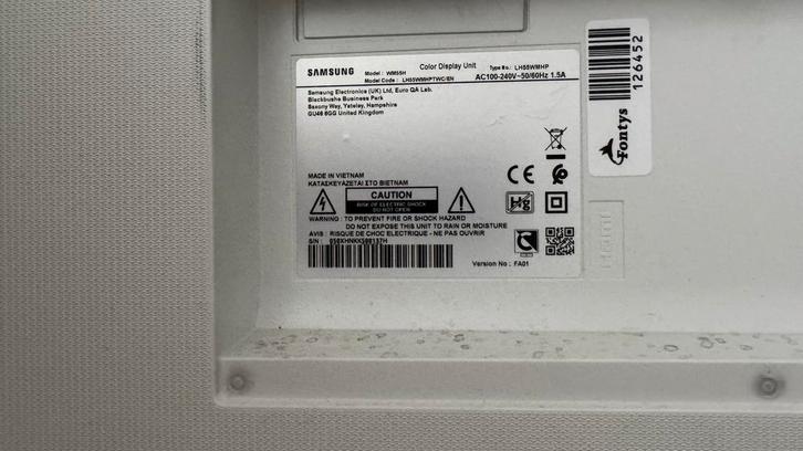 Samsung Flip Pro WM55H digibord/touchscreen/vergaderscherm, Computers en Software, Presenters, Zo goed als nieuw, MacOS, Windows