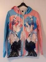 2 x Hoody anime de zusjes en een zwarte tekst, Kleding | Dames, Ophalen of Verzenden, Zo goed als nieuw, Zwart