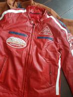 Fijne warme leren heren jas valt xl, Motoren, Kleding | Motorkleding, Ophalen of Verzenden, Tweedehands, Heren, Jas | leer