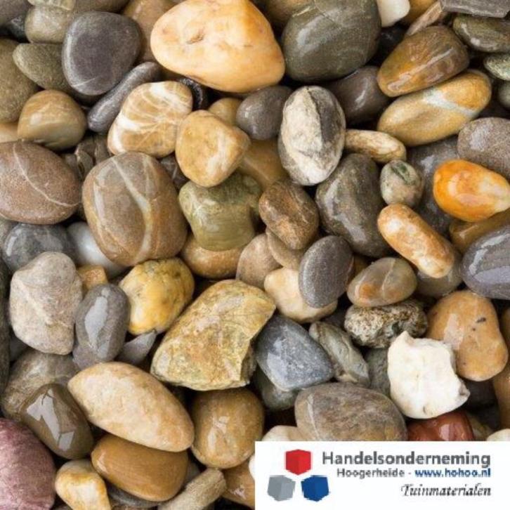 Riviergrind bonte parelgrind of grove betongrind tuinpad erf, Tuin en Terras, Grind, Keien en Split, Nieuw, Grind, Multi, Overige materialen
