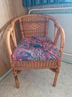 Rotan stoel, Ophalen, Gebruikt, Bruin, Riet of Rotan