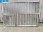 Paardenbox zijwand 3 lang x 2 hoog kunststof planken gevuld, Dieren en Toebehoren, Ophalen, Overige soorten