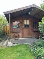 NIEUWE FOTO's blokhut TUINHUIS schuur overkapping veranda, Ophalen, 250 tot 500 cm, Met overkapping, Hout