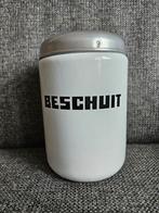 Oud Wit Emaille Beschuit Bus, Ophalen of Verzenden