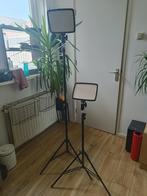 Bresser br-24b led lichtset, 2 lampen, kleurtemp instelbaar, Audio, Tv en Foto, Fotografie | Fotostudio en Toebehoren, Ophalen