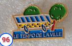 Pin Le Tempo, Verzamelen, Speldjes, Pins en Buttons, Verzenden, Gebruikt