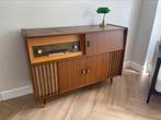 Antieke retro radio kast, Ophalen, Gebruikt, 25 tot 50 cm