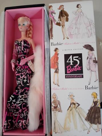Silkstone barbie doll poppen 45th barbie anniversary  beschikbaar voor biedingen